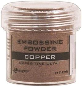 img 1 attached to 🌳 Ranger Super Fine Copper Embossing Powder - 0.5oz Jar