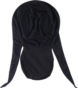 img 3 attached to 🧢 Sweat Wicking Beanie Cap Hat: The Ultimate Skull Cap Pirate Hat Bandana Head Wrap for Men and Women