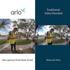 img 3 attached to Arlo Essential Video Doorbell Wire Free