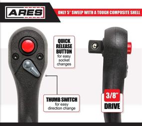 img 2 attached to ARES 42029 3 72 Tooth Composite Ratchet