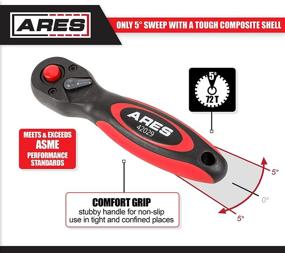 img 3 attached to ARES 42029 3 72 Tooth Composite Ratchet