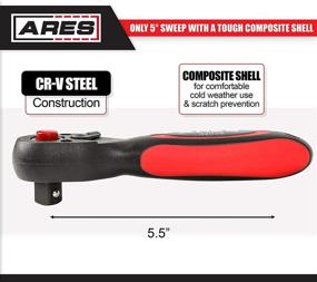 img 1 attached to ARES 42029 3 72 Tooth Composite Ratchet