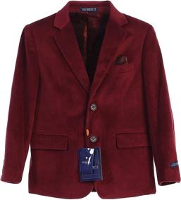 img 3 attached to Gioberti Formal Designed Buttons Burgundy