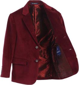 img 2 attached to Gioberti Formal Designed Buttons Burgundy