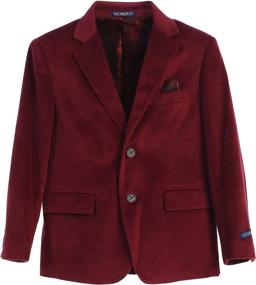 img 4 attached to Gioberti Formal Designed Buttons Burgundy