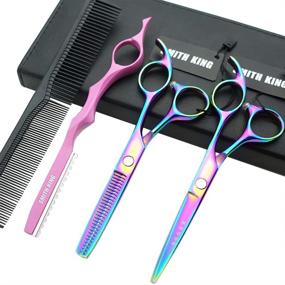 img 4 attached to Cutting Scissors Thinning Personal Professional Hair Care for Hair Cutting Tools