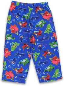 img 1 attached to 👶 PJ Masks Toddler Boys 2-Piece Short Sleeve Pants Pajama Set