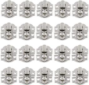 img 4 attached to Dasunny 20Pcs Latch Silver Toggle