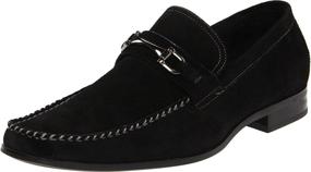 img 4 attached to 👞 Stacy Adams Lasalle Slip Suede Men's Shoes: Stylish Loafers & Slip-Ons for Comfort and Elegance