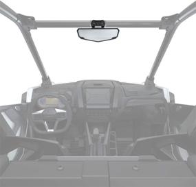img 1 attached to Polaris Premium Convex Rear Mirror