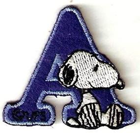 img 1 attached to Snoopy ABCs Alphabet Letter Patch