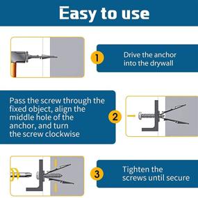 img 1 attached to Drywall Self Drilling Combination Hanging Decoration