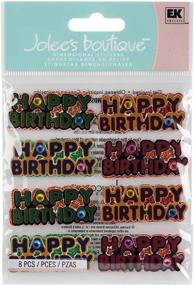 img 1 attached to 🎉 Jolee's Boutique Happy Birthday Words Dimensional Stickers - Enhanced for SEO