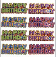 🎉 jolee's boutique happy birthday words dimensional stickers - enhanced for seo logo