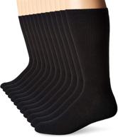 ultimate comfort and value: hanes men's active 12 pack socks logo