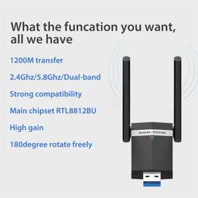 img 3 attached to Adapter 1200Mbps Wireless Linux2 6 Mac10 11