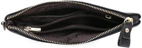 img 2 attached to 👜 Imeetu Clutch Handbag Leather Wristlet: Stylish Women's Handbag & Wallet Combo