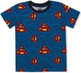 img 2 attached to 🦸 Dynamic Superman Graphic Print Jogger Sleeves for Boys: Stylish and Comfortable Clothing Choice