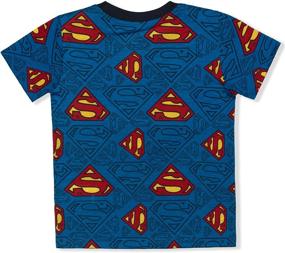 img 1 attached to 🦸 Dynamic Superman Graphic Print Jogger Sleeves for Boys: Stylish and Comfortable Clothing Choice