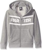 👕 starter zip up hoodie: exclusive boys' fashion hoodies & sweatshirts on amazon logo