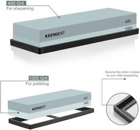 img 3 attached to 🔪 KEENBEST Whetstone Sharpener: Precise Sharpening for Excellent Edge Retention