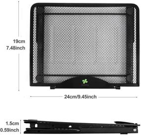 img 1 attached to Ventilated Adjustable Stand Laptop Light