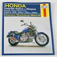 🔧 руководство по ремонту honda vf750 sabre/magna v4 82-88 от haynes логотип