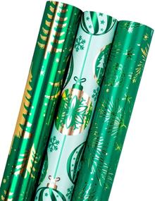 img 4 attached to MAYPLUSS Christmas Wrapping Paper Roll Gift Wrapping Supplies