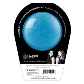 img 2 attached to 💎 Dazzling Da Bomb Bling Bath Bomb in a Beautiful Blue Hue: Experience Luxurious Bath Time Bliss!