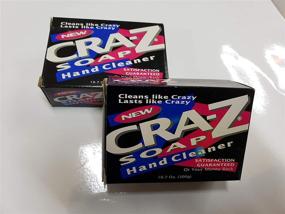 img 1 attached to Cra-Z Soap Heavy-Duty Hand Cleaner - Powerful All-Purpose Soap. Twin-Pack of 10.7 Oz. 300g Bars with Bonus Nail Brush.