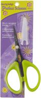 karen kay buckley 4-inch perfect scissors (51220), green: superior precision and comfort for crafters logo