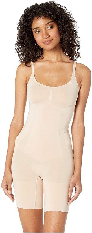 SPANX womens Oncore Mid-thigh Bodysuit