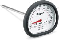 🔥 accurate and durable polder 12454 meat thermometer stainless steel: a must-have for perfectly cooked meats logo