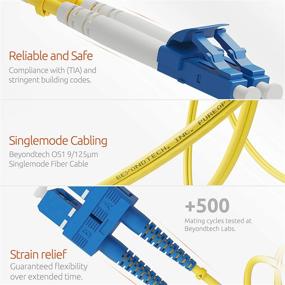 img 1 attached to Fiber Patch Cable Single Duplex Accessories & Supplies