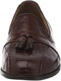 img 3 attached to Stacy Alberto Tassel Loafer Cognac