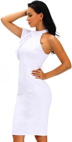 img 2 attached to 💃 Stylish Ruffle Sleeve Shoulder Women's Clothing by Eastylish