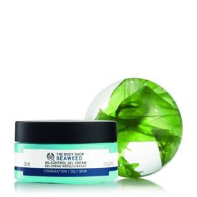 img 3 attached to 🌿 Ежедневный крем для лица без парабенов: The Body Shop Гель-крем с водорослями для контроля выделения жира, 1,7 унции.