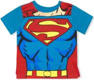 warner pullover superman detachable superhero logo