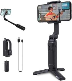 img 4 attached to 📸 Feiyutech Gimbal Stabilizer for Phone APP Selfie Stick Tripod - Handheld Tripod Stand Holder for Smartphone & iPhone - Vlog Video Photography YouTube TIK Tok Live Stream