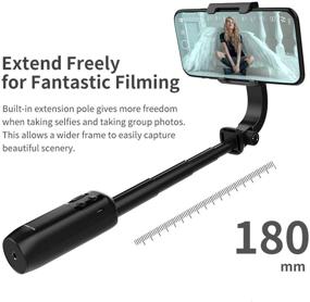 img 2 attached to 📸 Feiyutech Gimbal Stabilizer for Phone APP Selfie Stick Tripod - Handheld Tripod Stand Holder for Smartphone & iPhone - Vlog Video Photography YouTube TIK Tok Live Stream