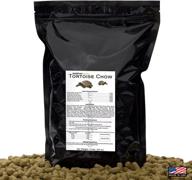 high fiber diet for tortoises and reptiles - 1.5 lbs of tortoise chow: extruded 1/2' x 3/4' pellet for dry land herbivores logo