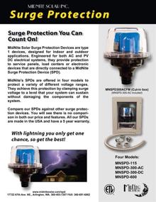 img 3 attached to ⚡️ Высокопроизводительное устройство защиты от перенапряжения Midnite Solar MNSPD-300-DC для питания постоянного тока 300 В.