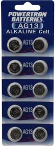 img 2 attached to 💯 100 x AG13 LR44 357 L1154 A76 Alkaline Batteries - Bulk Pack of 10 x 10