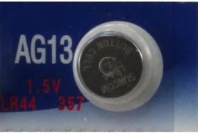 img 1 attached to 💯 100 x AG13 LR44 357 L1154 A76 Alkaline Batteries - Bulk Pack of 10 x 10