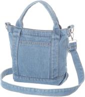 👜 aocina denim purse: stylish women's handbags, purses & wallets logo