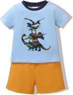 👕 clothes clothing boys' clothing sets with stylish t-shirt printing logo