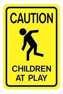 hillman 840020 caution children plastic logo
