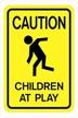 hillman 840020 caution children plastic logo