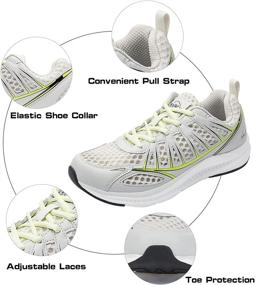 img 2 attached to Stylish & Comfortable MAINCH Walking Breathable Sneakers - Men's Shoe Collection