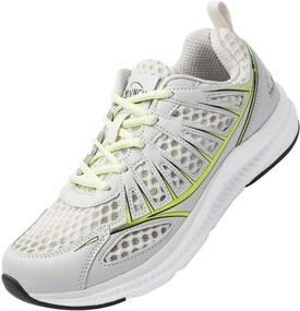 img 4 attached to Stylish & Comfortable MAINCH Walking Breathable Sneakers - Men's Shoe Collection